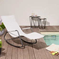 Gartenliegen*SIENA GARDEN Aliano Schaukelliege | RANOTEX® grey