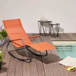 Gartenliegen*SIENA GARDEN Aliano Schaukelliege | RANOTEX® red