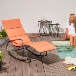 Gartenliegen*SIENA GARDEN Aliano Schaukelliege | RANOTEX® red