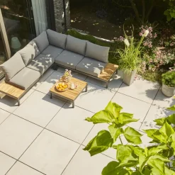 Loungemöbel | Loungesets*SIENA GARDEN Alvida Lounge-Modul 2-Sitzer | Ranotex®-Gewebe grau