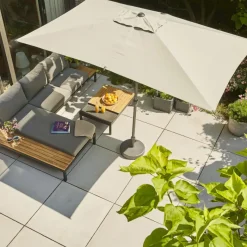 Loungemöbel | Loungesets*SIENA GARDEN Alvida Lounge-Modul 2-Sitzer | Ranotex®-Gewebe grau