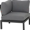 Loungemöbel | Loungesets*SIENA GARDEN Alvida Modul Ecke | Ranotex®-Gewebe grau