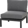 Loungemöbel | Loungesets*SIENA GARDEN Alvida Modul Mitte | Ranotex®-Gewebe grau