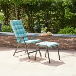 Sesselauflagen*SIENA GARDEN Atria Sesselauflage | Hochlehner 123 cm