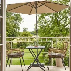 Mittelstockschirme*SIENA GARDEN Avio Mittelstockschirm | Ø 250 cm | rund