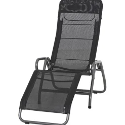 Gartenliegen*SIENA GARDEN Bito Gartenliege mit Kippfunktion | RANOTEX® schwarz