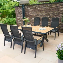 Move Sessel*SIENA GARDEN Bologna Move Gartensessel | RANOTEX® grau