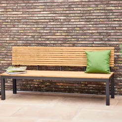 Gartenbänke*SIENA GARDEN Bozen Bank | 3-Sitzer | Robinienholz FSC® 100% natur
