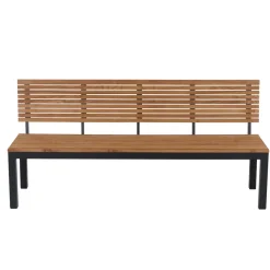Gartenbänke*SIENA GARDEN Bozen Bank | 3-Sitzer | Robinienholz FSC® 100% natur