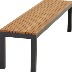 Gartenbänke*SIENA GARDEN Bozen Bank ohne Rückenlehne | 3-Sitzer | Robinienholz FSC® 100% natur