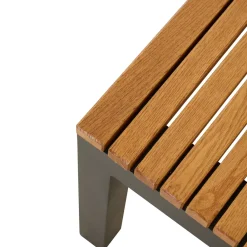 Gartenbänke*SIENA GARDEN Bozen Bank ohne Rückenlehne | 2-Sitzer | Robinienholz FSC® 100% natur