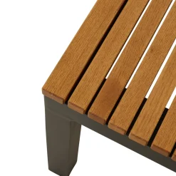 Gartenbänke*SIENA GARDEN Bozen Bank ohne Rückenlehne | 3-Sitzer | Robinienholz FSC® 100% natur