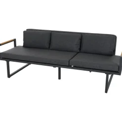 Loungemöbel*SIENA GARDEN Calera Move Loungesofa | 3-Sitzer | Texfabric mix-anthrazit