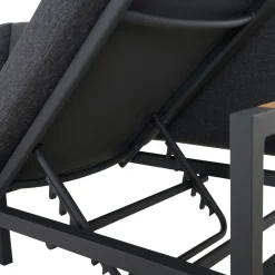 Loungemöbel*SIENA GARDEN Calera Move Loungesofa | 3-Sitzer | Texfabric mix-anthrazit