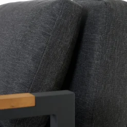 Loungemöbel*SIENA GARDEN Calera Move Loungesofa | 3-Sitzer | Texfabric mix-anthrazit