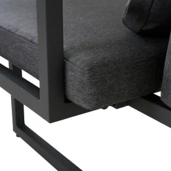 Loungemöbel*SIENA GARDEN Calera Move Loungesofa | 3-Sitzer | Texfabric mix-anthrazit