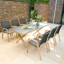 Stapelsessel*SIENA GARDEN Catania Stapelsessel | RANOTEX® grau