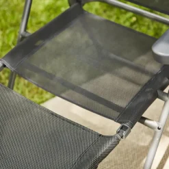 Camping*SIENA GARDEN Comfort Camping Fußteil | Ranotex®-Gewebe anthrazit