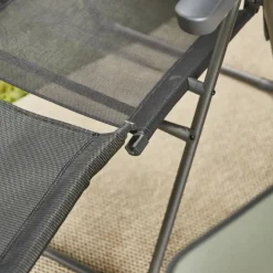 Camping*SIENA GARDEN Comfort Camping Fußteil | Ranotex®-Gewebe anthrazit