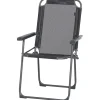 Camping*SIENA GARDEN Comfort Campingstuhl | Ranotex®-Gewebe anthrazit