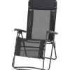 Camping*SIENA GARDEN Comfort Campingstuhl | Ranotex®-Gewebe anthrazit