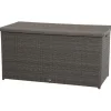 Kissenboxen*SIENA GARDEN Corido Kissenbox | Rattangeflecht charcoal grey