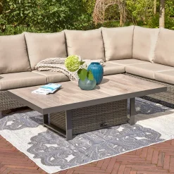Höhenverstellbare Tische*SIENA GARDEN Corido Lifttisch | Keramik washed-grey