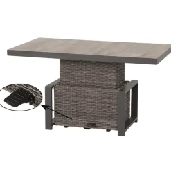 Höhenverstellbare Tische*SIENA GARDEN Corido Lifttisch | Keramik washed-grey