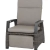 Loungemöbel*SIENA GARDEN Corido Loungesessel | Rattangeflecht charcoal-grey