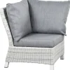 Loungemöbel | Loungesets*SIENA GARDEN Corido Modul Ecke | Rattangeflecht ice-grey