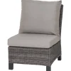 Loungemöbel | Loungesets*SIENA GARDEN Corido Modul Mitte | Rattangeflecht ice-grey