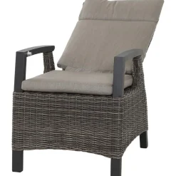 Wintergartenmöbel | Move Sessel*SIENA GARDEN Corido Move Gartensessel | Rattangeflecht charcoal-grey