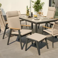 Gartenhocker*SIENA GARDEN Cortina Gartenhocker | RANOTEX® natur