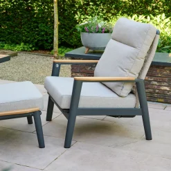 Loungemöbel*SIENA GARDEN Cortina Lounge Move Sessel | natur