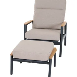 Gartenhocker*SIENA GARDEN Cortina Loungehocker | natur