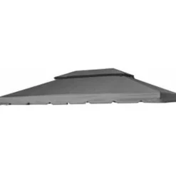 Pavillons*SIENA GARDEN Dach Pavillon Dubai 3x3m grau