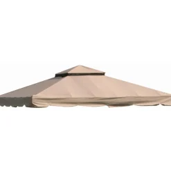 Pavillons*SIENA GARDEN Dach Pavillon Dubai 3x3m mocca