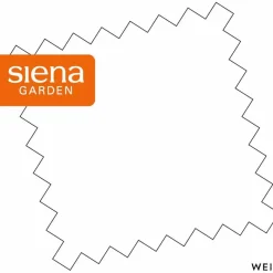 Pavillons*SIENA GARDEN Dach weiß zu Event Pavillon 3x6 Meter