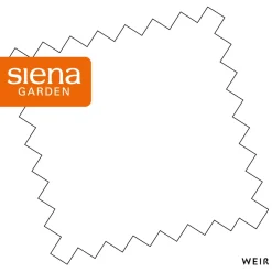 Pavillons*SIENA GARDEN Dach zu Levino 3x4m, weiß