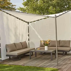 Pavillons*SIENA GARDEN Dach zu Pavillon Berlino 3x3 m, weiß