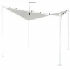 Pavillons*SIENA GARDEN Dachbezug hellgrau zu Berlino Pavillon 3x3 Meter