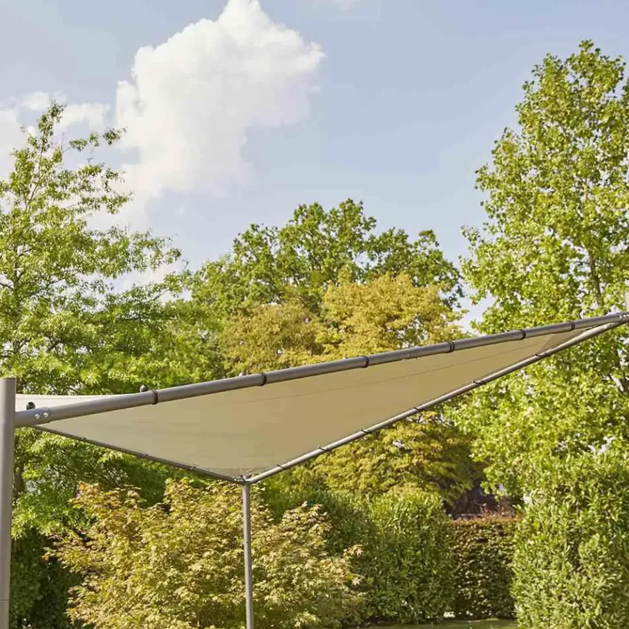 Pavillons*SIENA GARDEN Dachbezug hellgrau zu Berlino Pavillon 3x3 Meter
