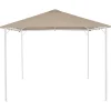 Pavillons*SIENA GARDEN Dachbezug taupe zu Phoenix Pavillon 3x3 Meter