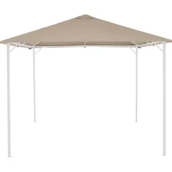 Pavillons*SIENA GARDEN Dachbezug taupe zu Phoenix Pavillon 3x3 Meter