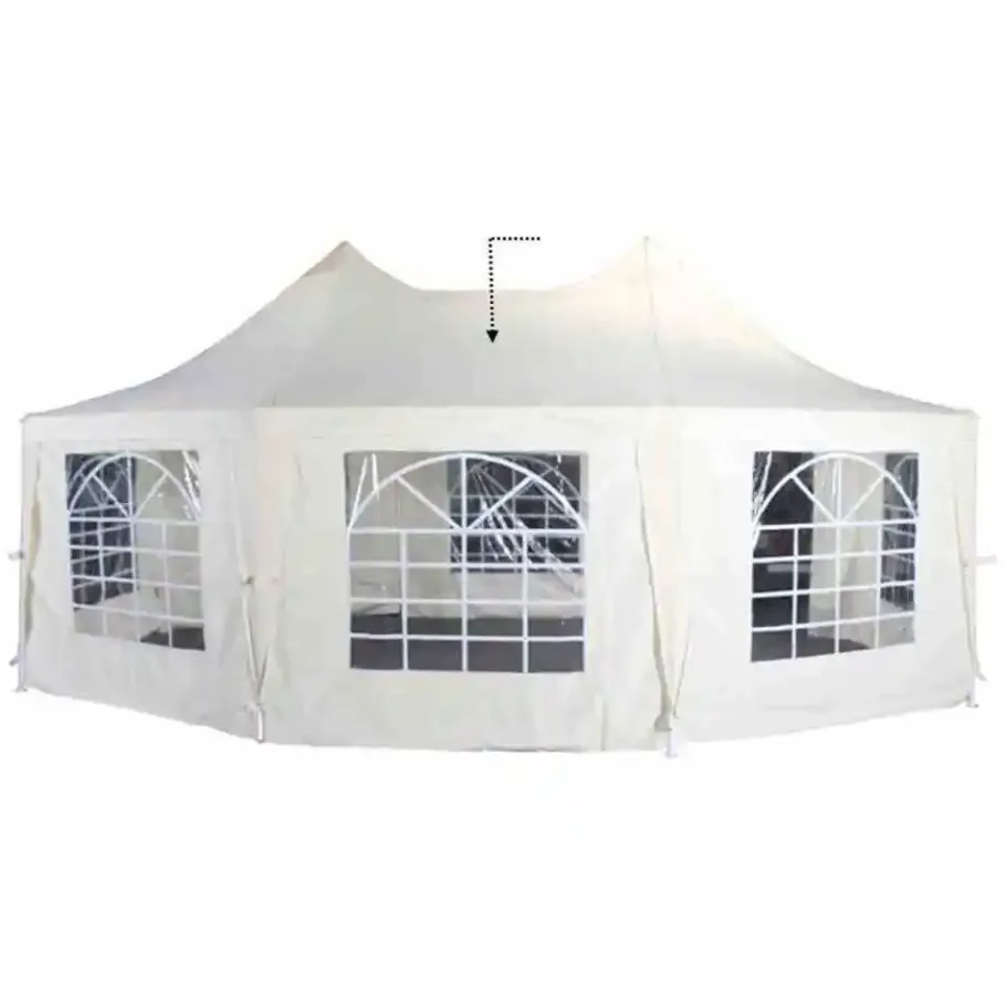 Pavillons*SIENA GARDEN Dachbezug weiß zu Quatar Pavillon 5x6,8 Meter