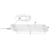 Pavillons*SIENA GARDEN Dachstrebe zu Sky Pavillon 4x3 Meter