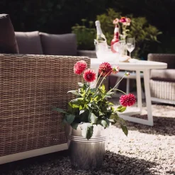Pflanzgefäße*SIENA GARDEN Eimer mit Holzgriff 10l