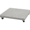 Schirmst盲nder*SIENA GARDEN Ennio Base Granit | 120 kg | hellgrau