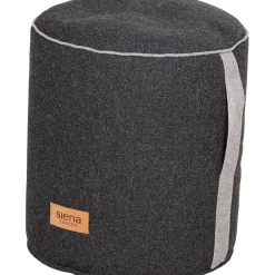 Sitzsäcke | Wintergartenmöbel*SIENA GARDEN FEEL.U Pouf | Polypropylen dark grey