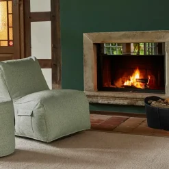 Sitzsäcke | Wintergartenmöbel*SIENA GARDEN FEEL.U Pouf | Polypropylen soft green